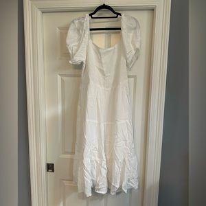 New York & Company white summer dress
